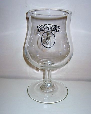 beer glass from the Stella Artois brewery in Belgium with the inscription 'Palten'