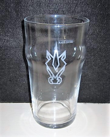 beer glass from the Blasta brewery in Australia with the inscription 'Blasta Certified'