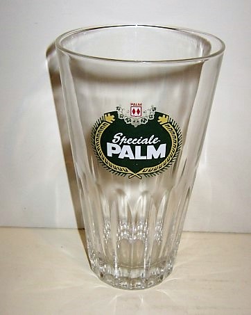 beer glass from the Palm brewery in Belgium with the inscription 'Speciale Palm'