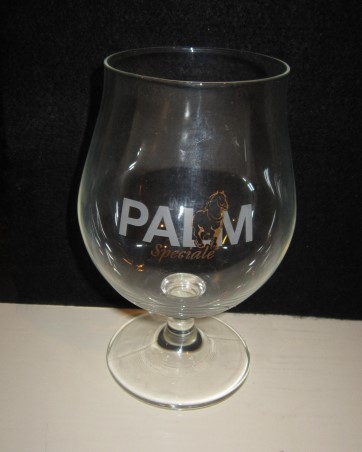 beer glass from the Palm brewery in Belgium with the inscription 'Palm Speciale'