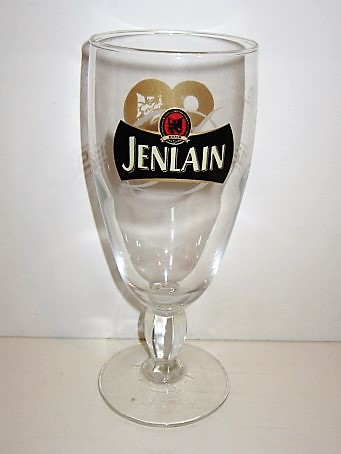 beer glass from the Duyck brewery in France with the inscription 'Jenlain '