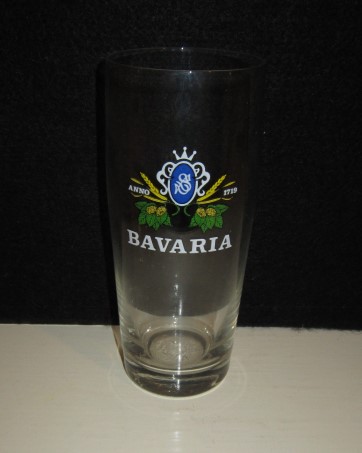 beer glass from the Bavaria brewery in Netherlands with the inscription 'Bavaria'