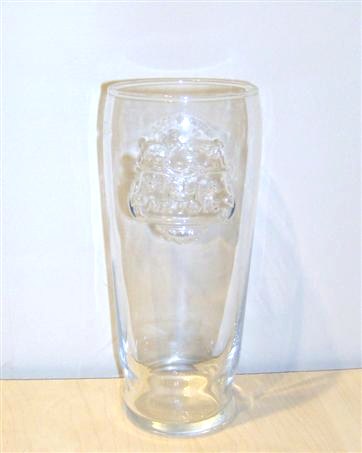 beer glass from the Stella Artois brewery in Belgium with the inscription 'Anno 1366 Stella Artois'