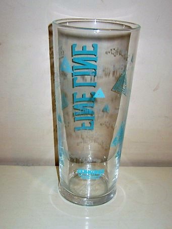 beer glass from the Jennings brewery in England with the inscription 'Jennings Thers's More To The Lakes Than Meets The Eye, '