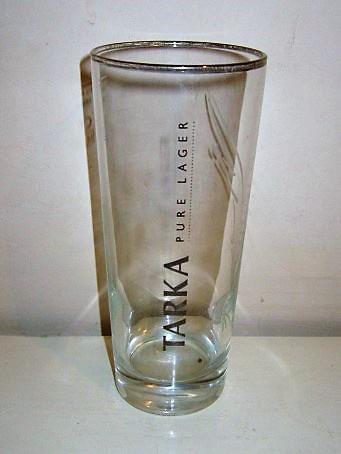 beer glass from the Otter brewery in England with the inscription 'Tarka Pure Lager'