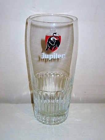 beer glass from the Piedboeuf brewery in Belgium with the inscription 'Jupiler '