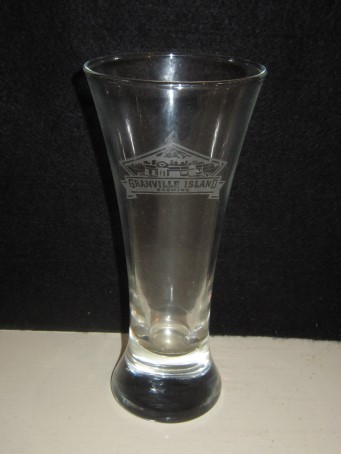 beer glass from the Granville Island Brewing brewery in Canada with the inscription 'Granville Island Brewing'