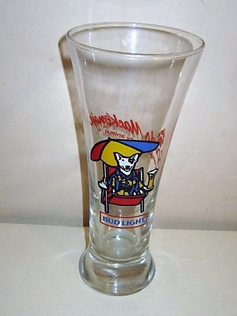 beer glass from the Anheuser Busch brewery in U.S.A. with the inscription 'Bud Light'