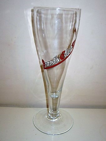 beer glass from the Brand brewery in Netherlands with the inscription 'Brand,s Edel Pilsner'