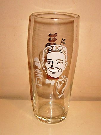 beer glass from the Bitburger brewery in Germany with the inscription 'Bitburger'