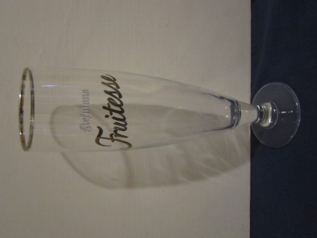 beer glass from the Liefmans brewery in Belgium with the inscription 'Liefmans Fruotesse'