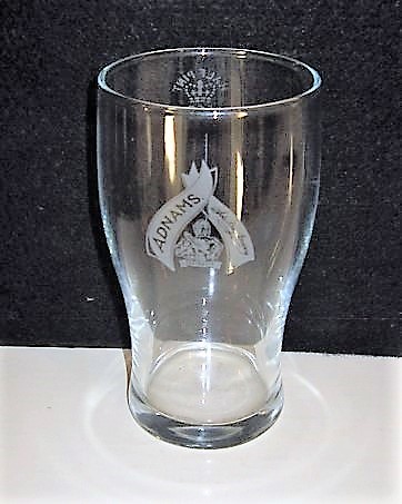 beer glass from the Adnams brewery in England with the inscription 'Adnams Southwold'