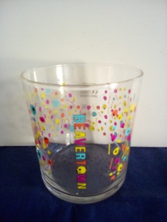 beer glass from the Beavertown brewery in England with the inscription 'Beavertown '