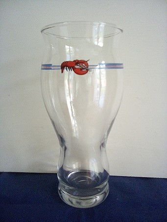 beer glass from the Boston Beer Co brewery in U.S.A. with the inscription ''