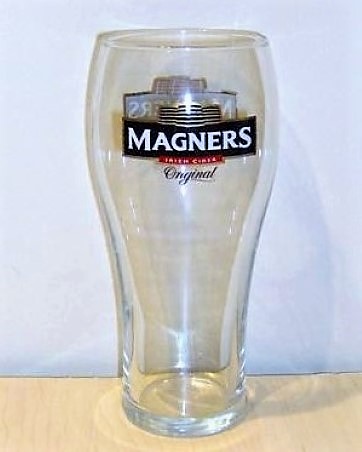 beer glass from the Magners brewery in Ireland with the inscription 'Magners Irish Cider Original'