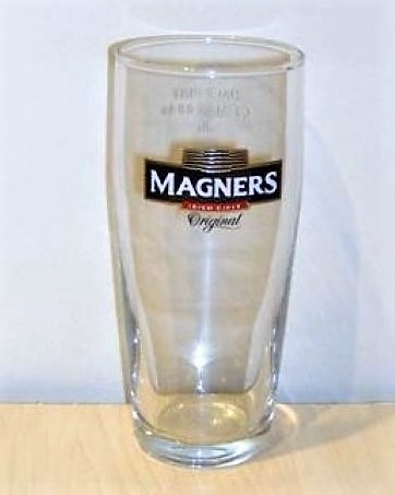 beer glass from the Magners brewery in Ireland with the inscription 'Magners Irish Cider Original'