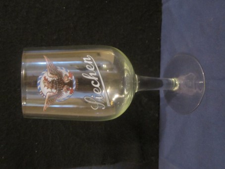 beer glass from the Reifbr�u  brewery in Germany with the inscription 'Siechen'